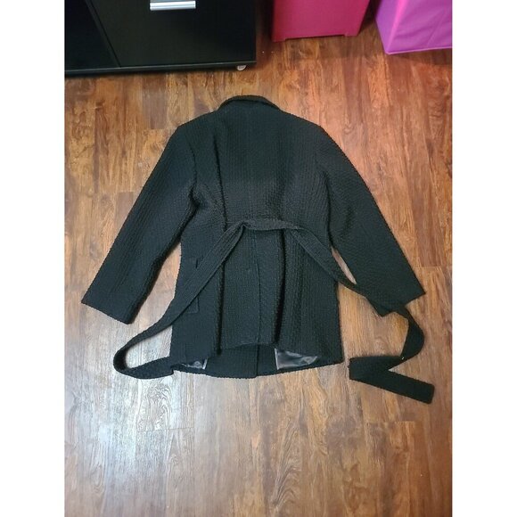 Super cute black Calvin Klein coat jacket size P XL - Picture 4 of 8